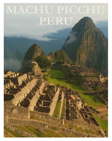 Vintage Travel Posters 아티스트의 Machu Picchu Peru Travel Poster작품입니다.