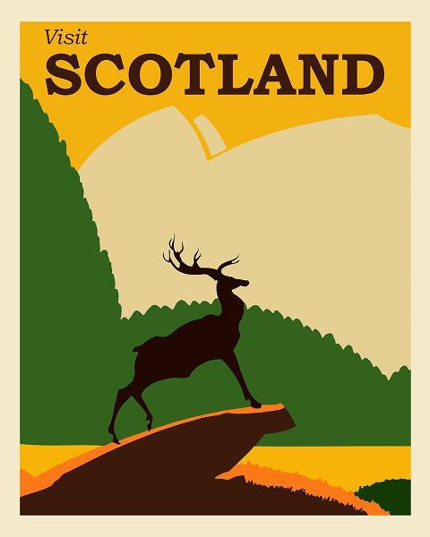 Vintage Travel Posters 아티스트의 Scotland Travel Poster작품입니다.