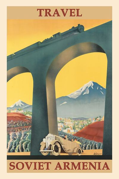 Vintage Travel Posters 아티스트의 Soviet Armenia작품입니다.
