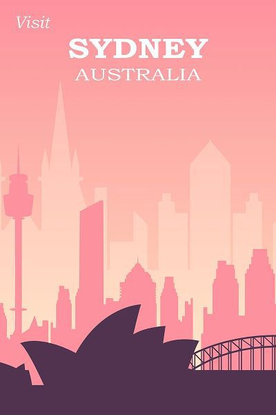 Vintage Travel Posters 아티스트의 Sydney Travel Poster작품입니다.