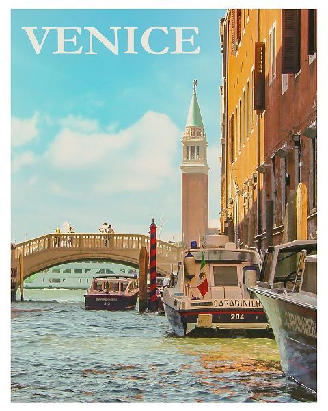 Vintage Travel Posters 아티스트의 Venice Italy Poster작품입니다.
