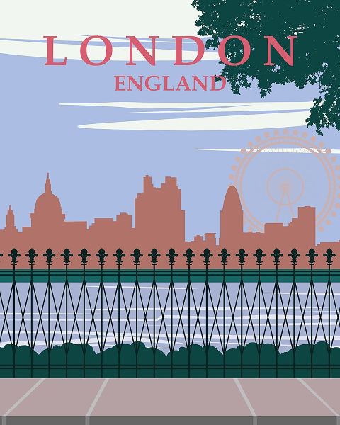 Vintage Travel Posters 아티스트의 London Vintage Travel Poster작품입니다.