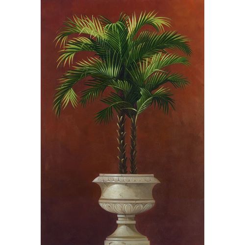 Welby 아티스트의 Potted Palm in Red IV 작품