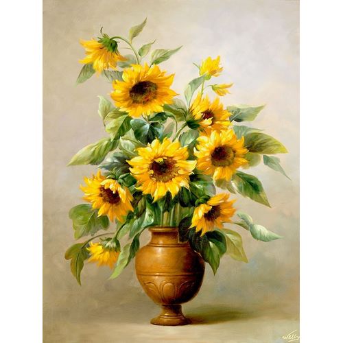Welby 아티스트의 Sunflowers in Bronze I 작품