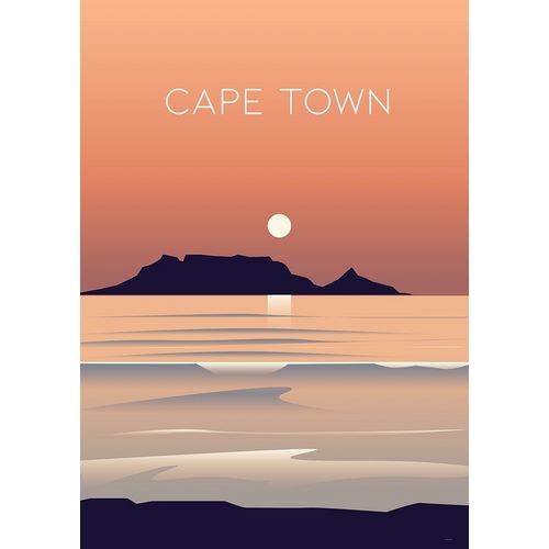 Cape town travel poster