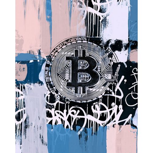 Crypto Currency Bitcoin Graffiti II