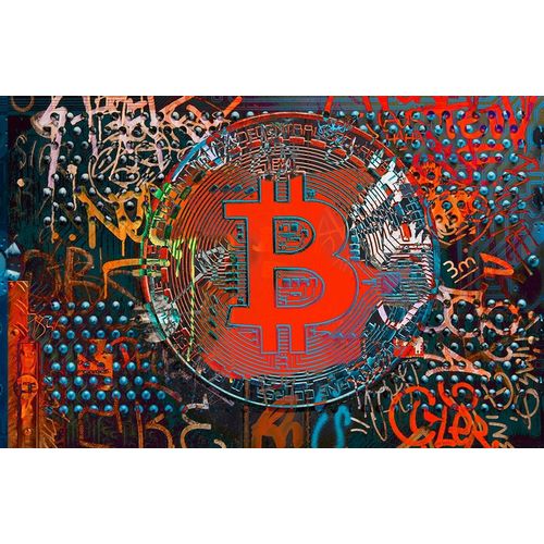 Bitcoin Graffiti Art VII