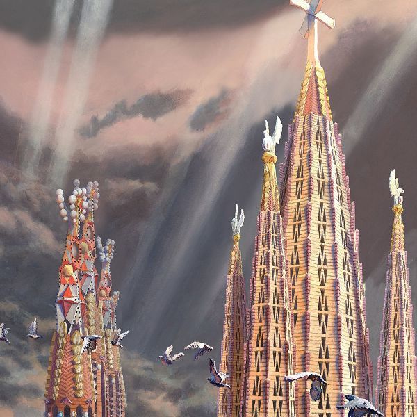 Wang, John 작가의 Sagrada Familia Towers I 작품