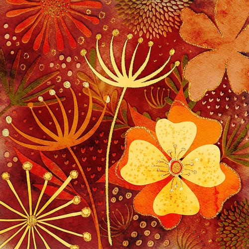 Haase, Andrea 아티스트의 Golden Autumn Flowers작품입니다.