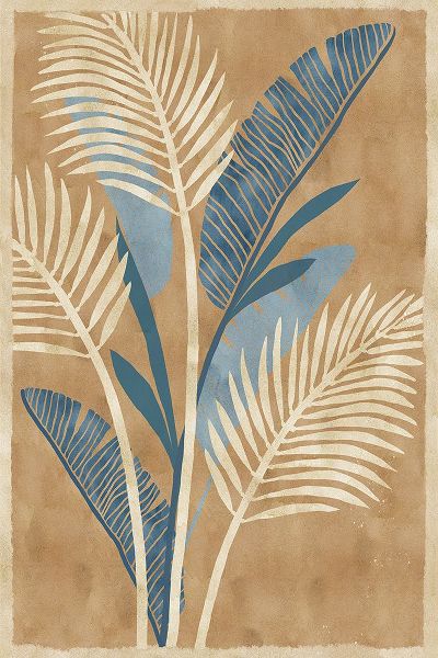Kouta, Flora 아티스트의 Cobalt Blue Palms III작품입니다.