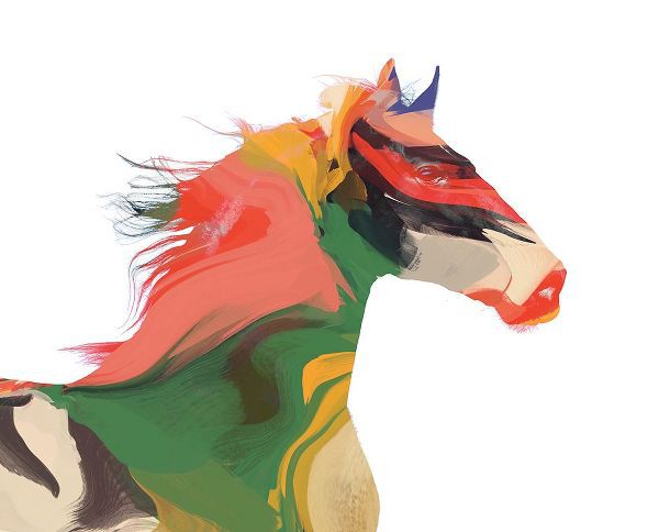 Orlov, Irena 아티스트의 Color Wrapped Horse I작품입니다.