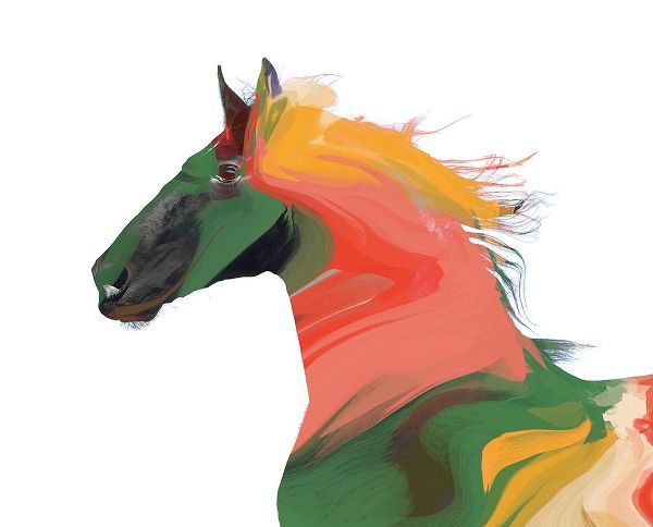Orlov, Irena 아티스트의 Color Wrapped Horse II작품입니다.