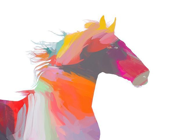 Orlov, Irena 아티스트의 Color Wrapped Horse III작품입니다.
