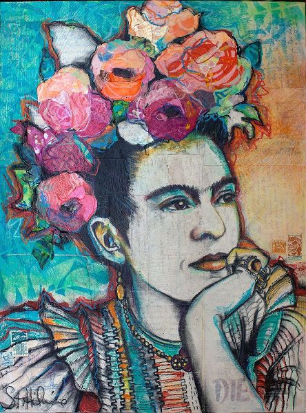 St Hilaire, Elizabeth 아티스트의 Frida and Florals작품입니다.