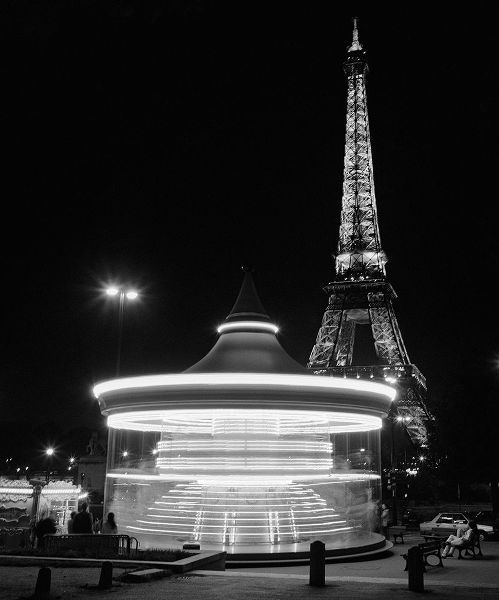 Eiffel Tower Merry Go Round