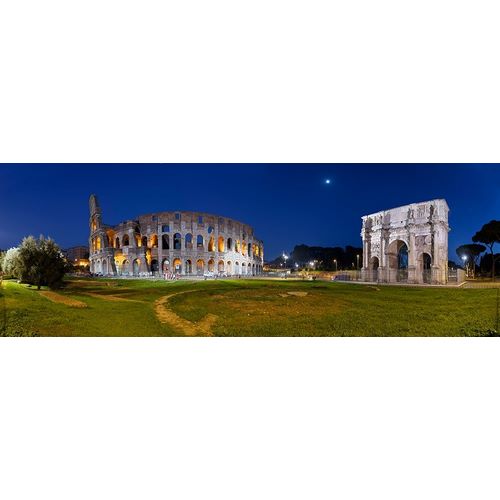 Kolosseum mit Konstantinsbogen Rom