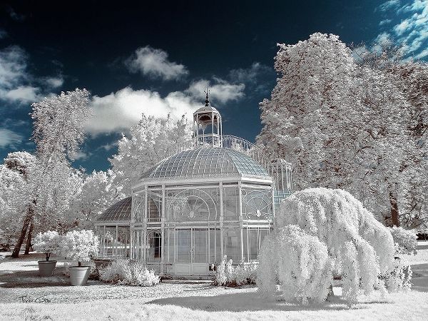 The Glass House by Eiffel-Gradignan - Infrared Photography